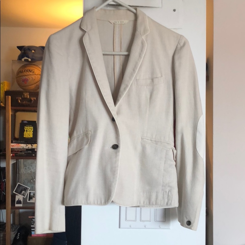 Rag & Bone linen blazer